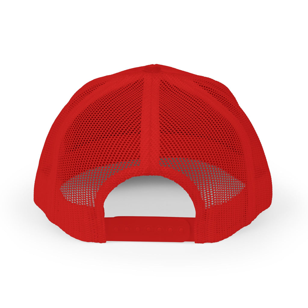 Patriotic 'Matthews Hats' Trucker Cap – Embroidered American Flag Snapback