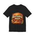 Matthew Eats T-Shirt — Funny Burger Graphic Tee for Foodies